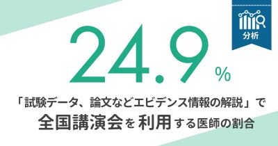 医師は全国Web講演会とエリアWeb講演会を使い分けているのか？