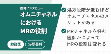 製薬企業が考える「オムニチャネル」と「オムニチャネルにおけるMRの役割」は医師にとって望ましいのか‐私立病院勤務医編‐